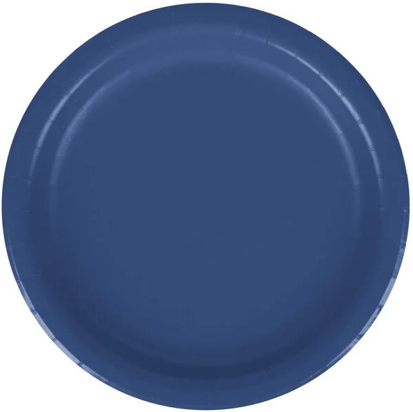 Navy Blue 7" Paper Plates