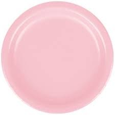 Classic Pink 7in Paper Plates