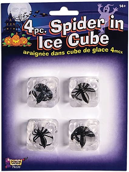 Spider In Ice Cube