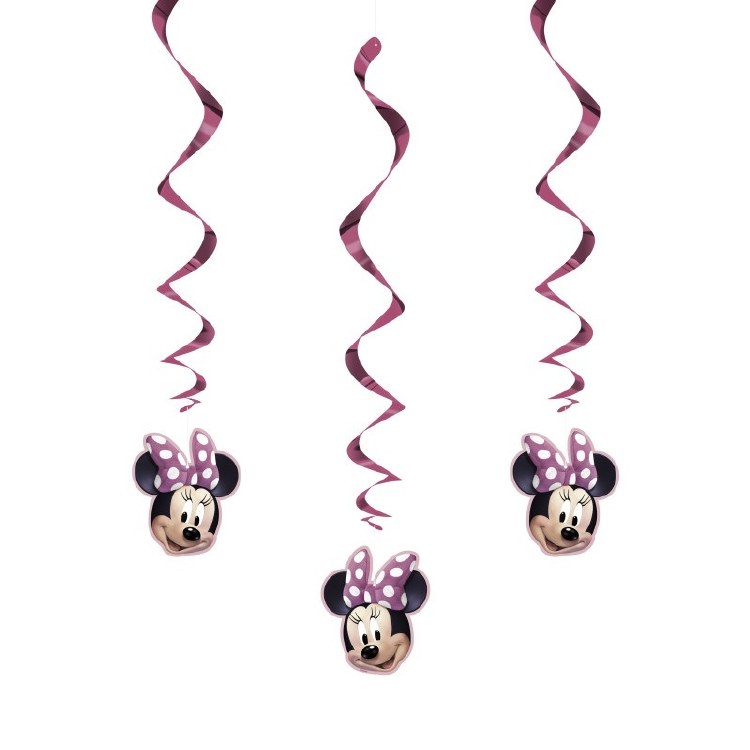 Minnie Mouse Hanging Swirls