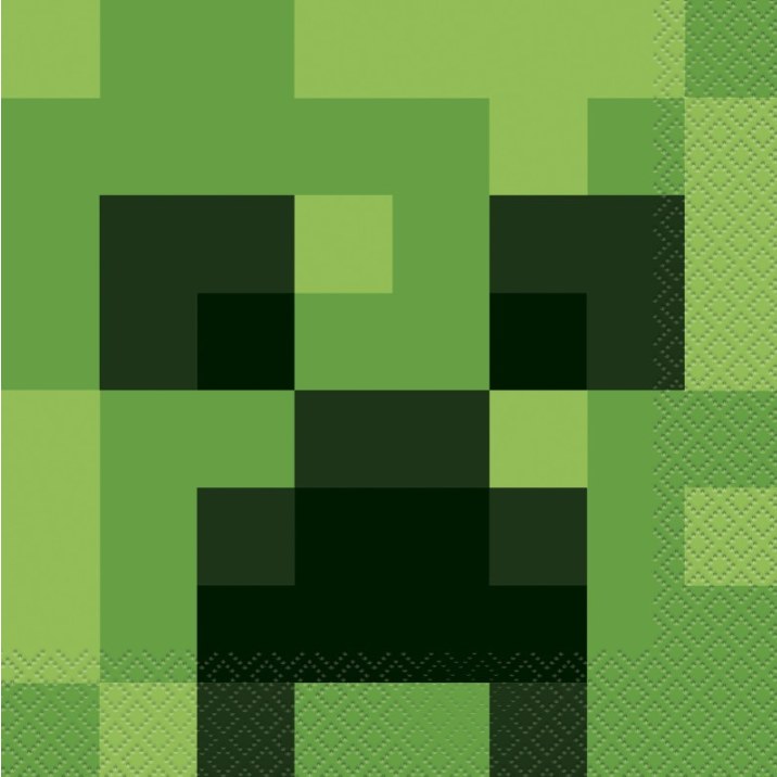 Minecraft Lunch Napkins