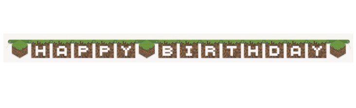 Banner Minecraft Jointed