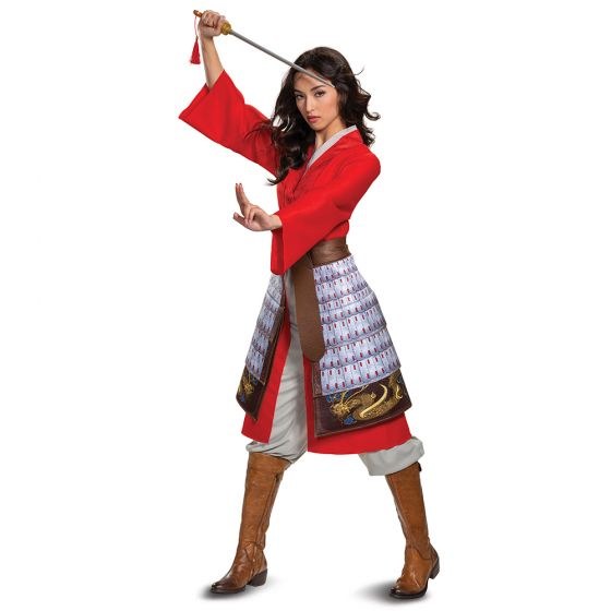 Mulan Hero Dress Adult Medium