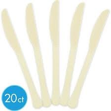Vanilla Creme Knives 20ct
