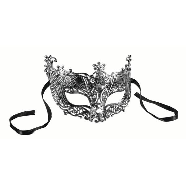 Mask Half Filigree Silver