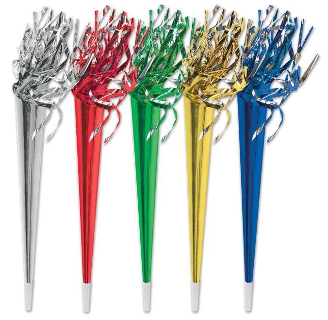 Horn w/ Fringe Asst 25in