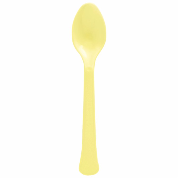 Spoons Light Yellow 20ct