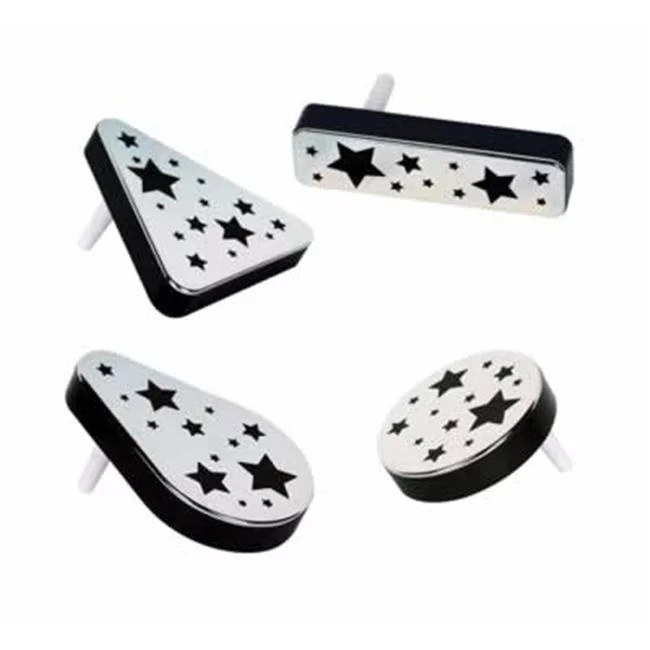 Noisemakers Metallic Black/Silver
