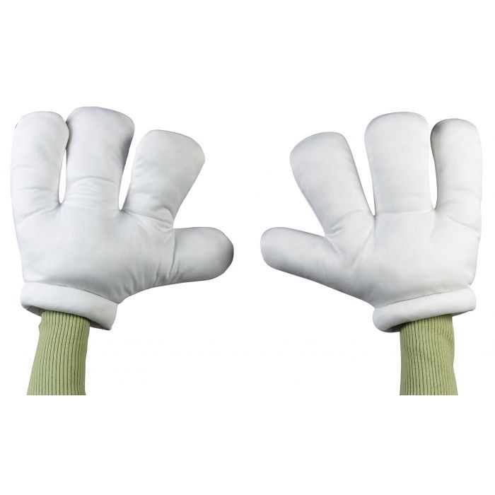 Gloves Cartoon Hands White OS