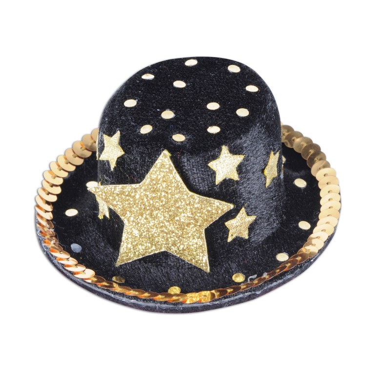 Top Hat Gold StarMini Hairclip