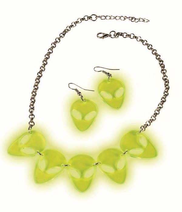 Earrings Cosmic Alien