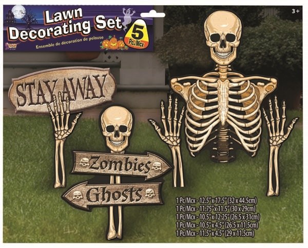 Lawn Decor Skeletons&amp;Signs