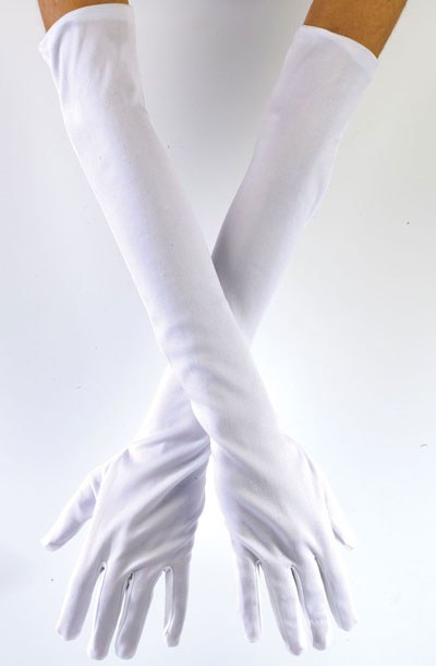 Gloves Opera White 20.5in