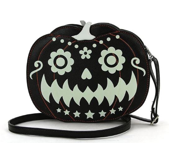 Purse Jack-O-Lantern GID