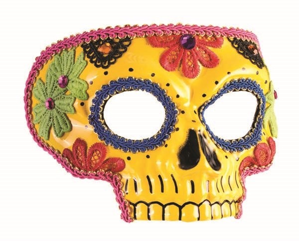 Mask Day Of The Dead Yllw