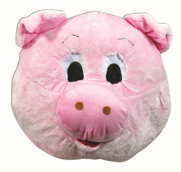 Mask Pig Mascot