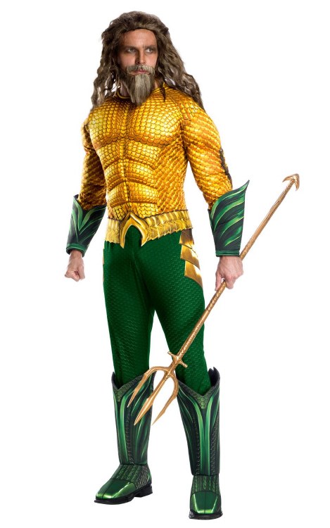 Aquaman Muscle Adult One Size