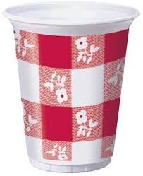 Red Gingham Cup 16oz