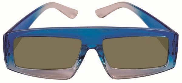Glasses 80s Blue