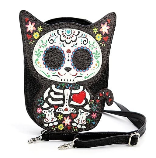 Crossbody Bag Cat Sugarskull