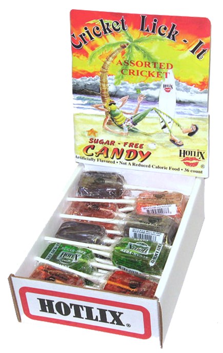 Candy Cricket Lickit Sucker