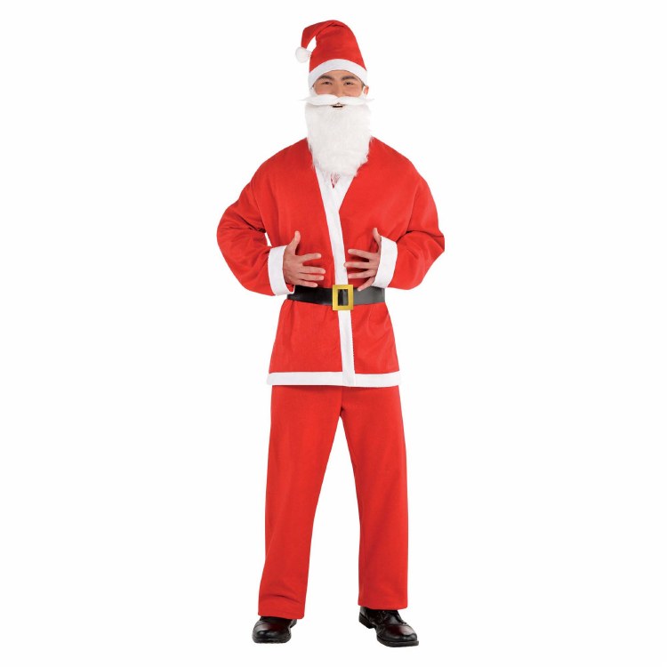 Santa Crawl Suit XL