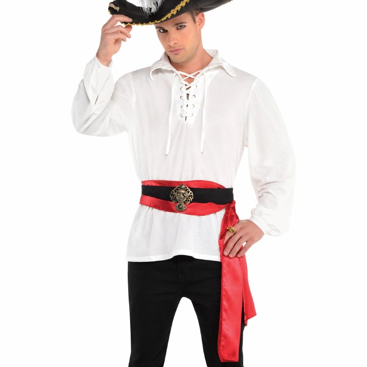 Pirate Shirt White Standard