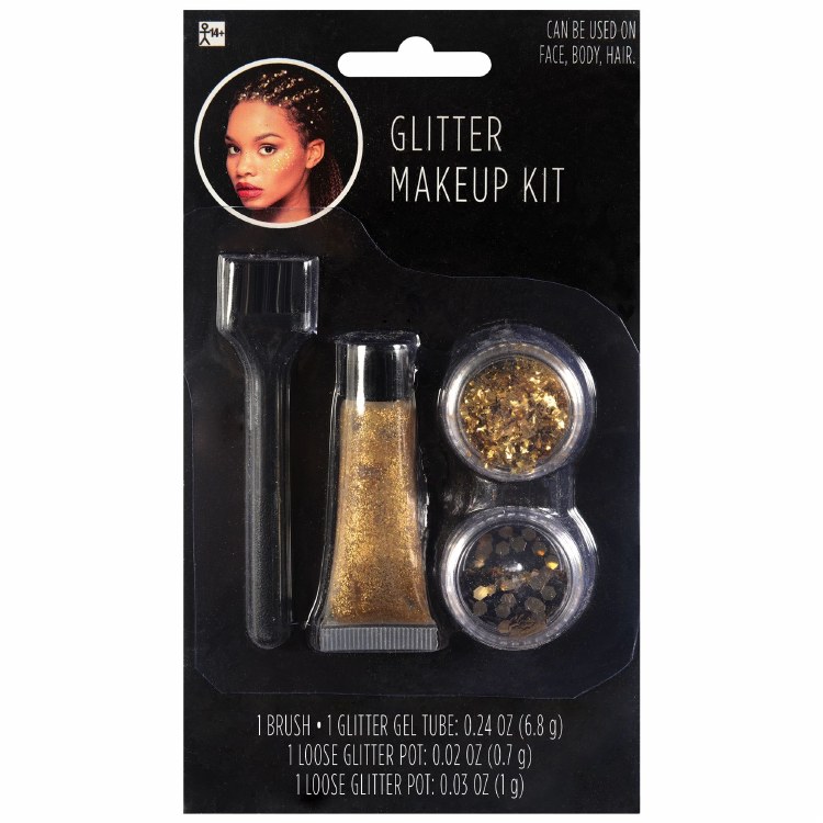 Glitter Kit w/ Applicator Gold