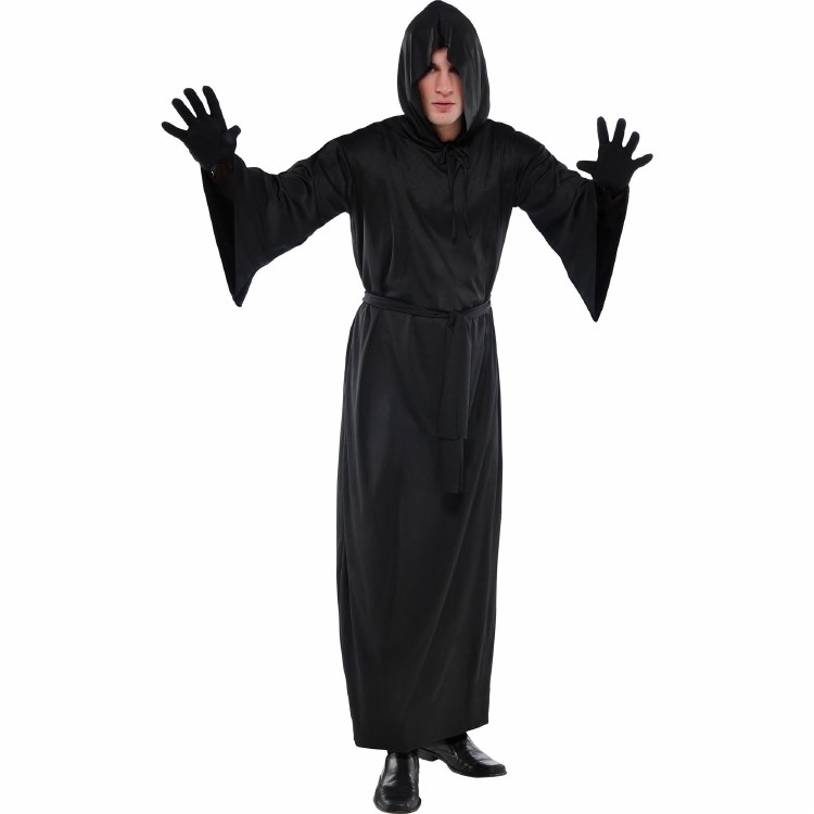 Robe Black Horror Adult OS