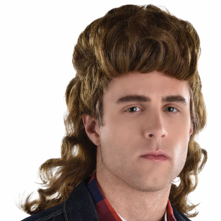 Mullet Wig - Dark Blonde
