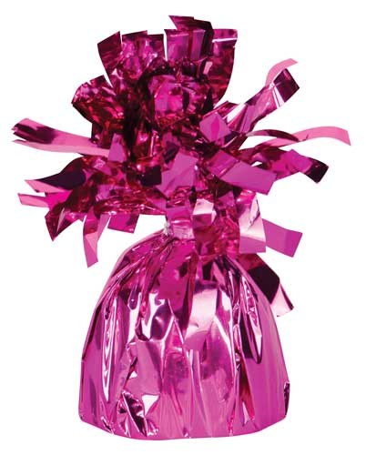 Fringed Balloon Weight ~ Magenta