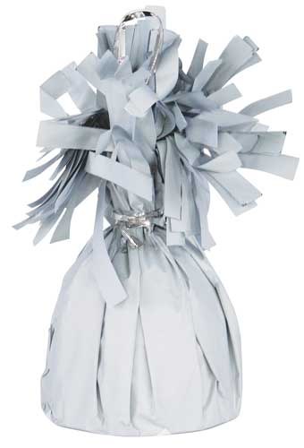 Fringed Balloon Weight ~ White