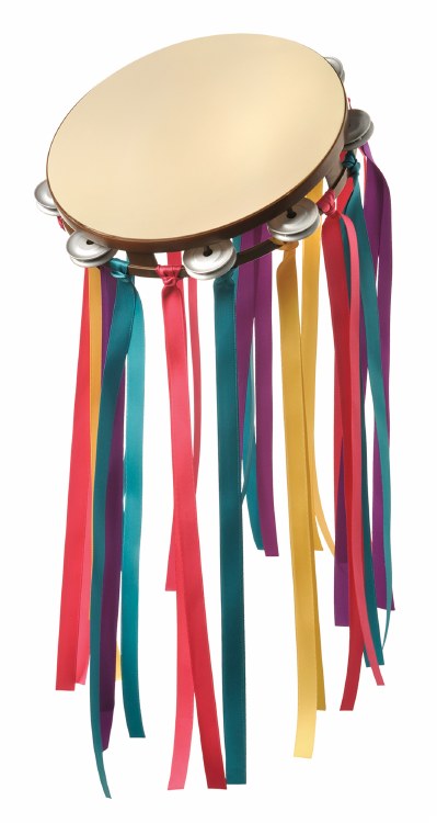 Tambourine 60's Prop