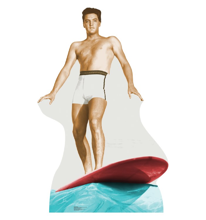 Elvis Surfing