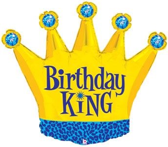 MYLR Birthday King OS 36"
