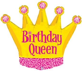 MYLR Birthday Queen OS 36"