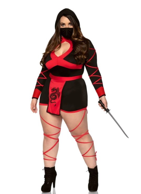 Dragon Ninja 3pc Red 1X/2X