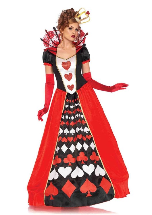 Queen of Hearts Dlx 2pc L