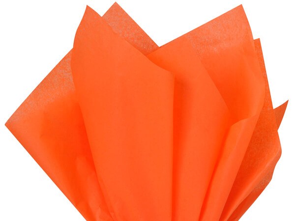 Tissue Wrap Neon Orange