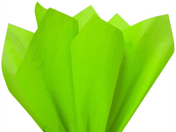 Tissue Wrap Neon Lime