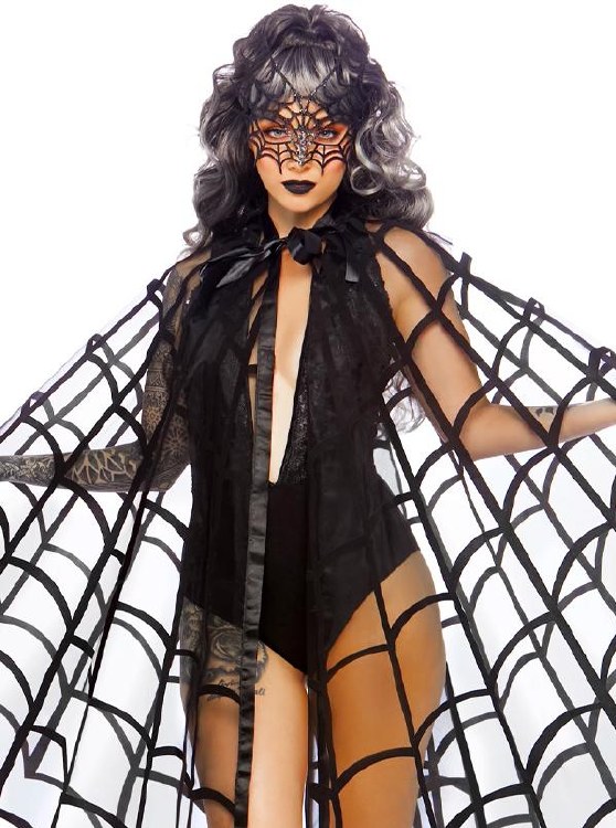 Cape Web Velvet Blk