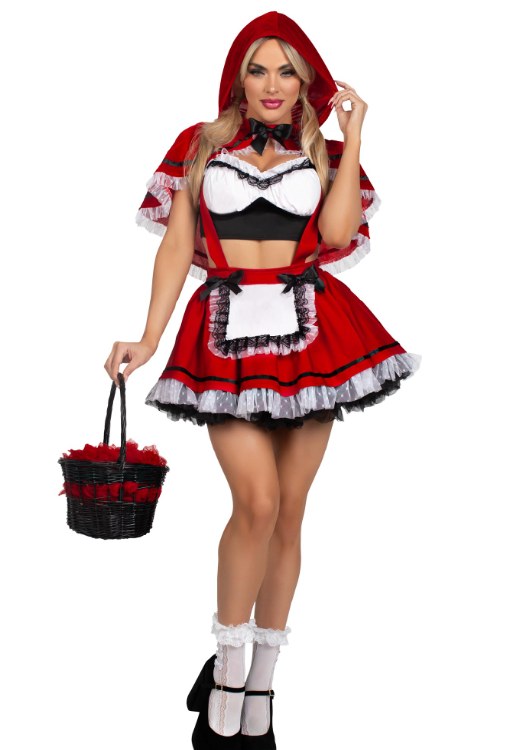 Flirty Miss Red Adult Sm