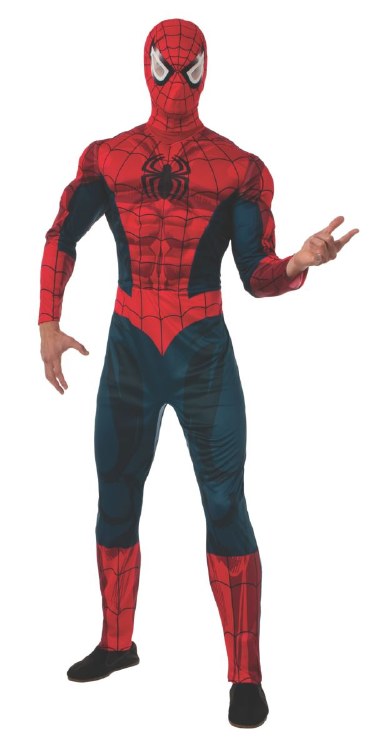 Spiderman Dlx Adult Std