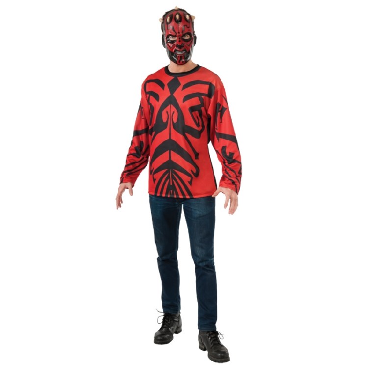 Darth Maul Top &amp; Mask XL