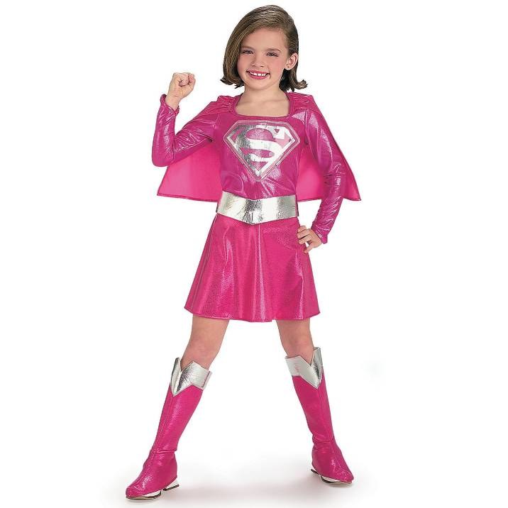 Supergirl Pink Child S