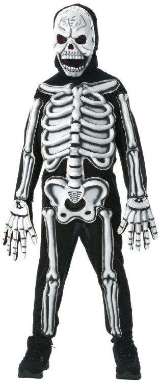 Skeleton GID Child Lg