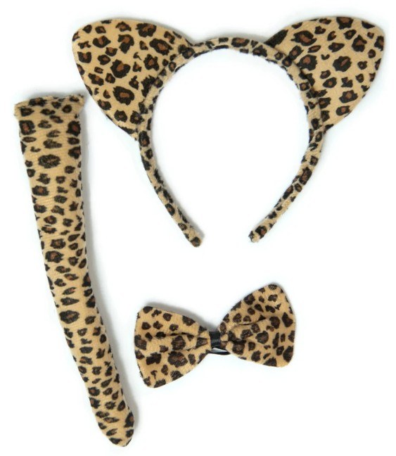 Leopard Ears and Tail Kit