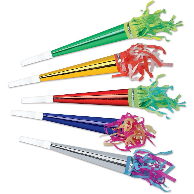 Horns Foil 11in w/Fringe