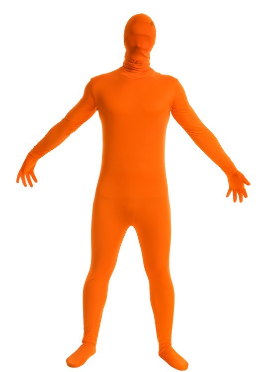 Bodysuit Orange Adult Med