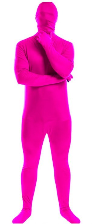 Bodysuit Pink Adult Lg